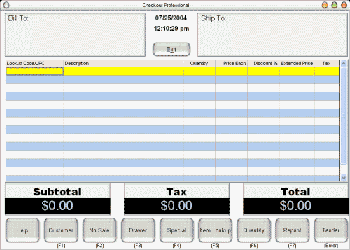 Checkout Professional Screenshot